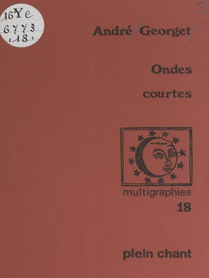 cover image of Ondes courtes